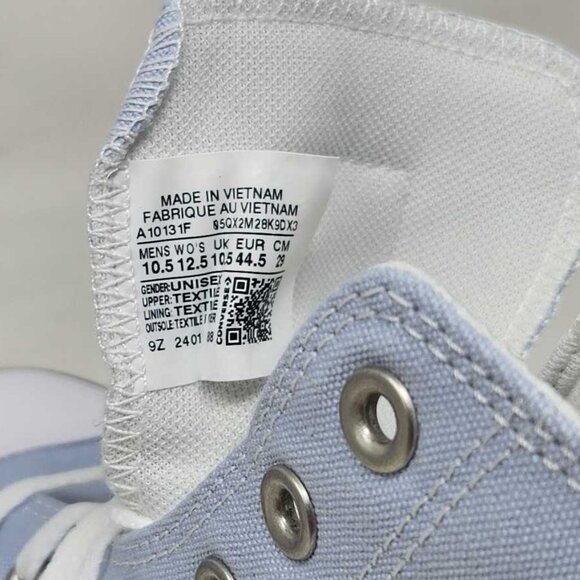 New men's 10.5 Converse CTAS Hi Chuck Taylor All Star logo play remix shoes - Picture 10 of 12